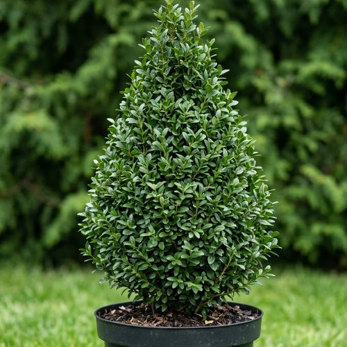 Самшит вечнозелёный (конический) купить