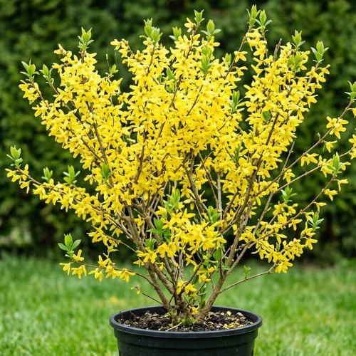 Форзиция средняя Голдзаубер купить