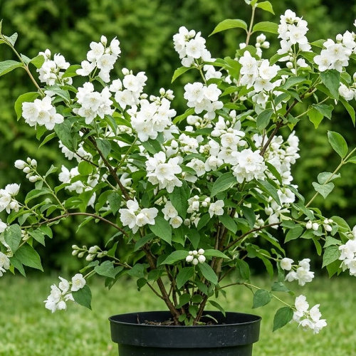 Чубушник венечный Сноубель купить