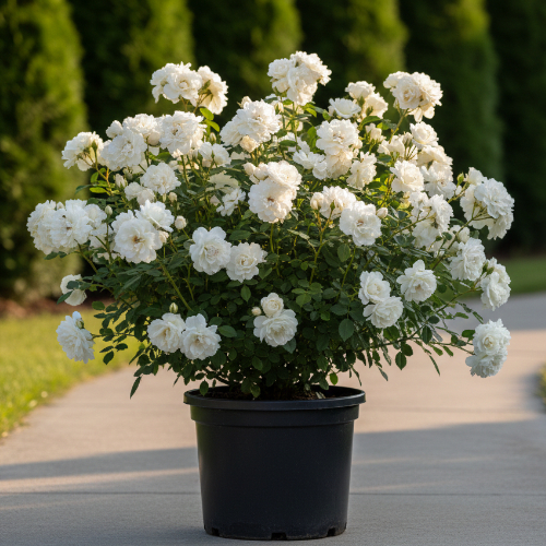 Роза кустовая Iceberg Bush купить