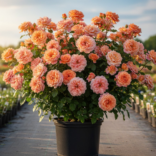 Роза чайно-гибридная Augusta Luise купить