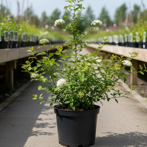 Спирея японская Пигмея Альба купить